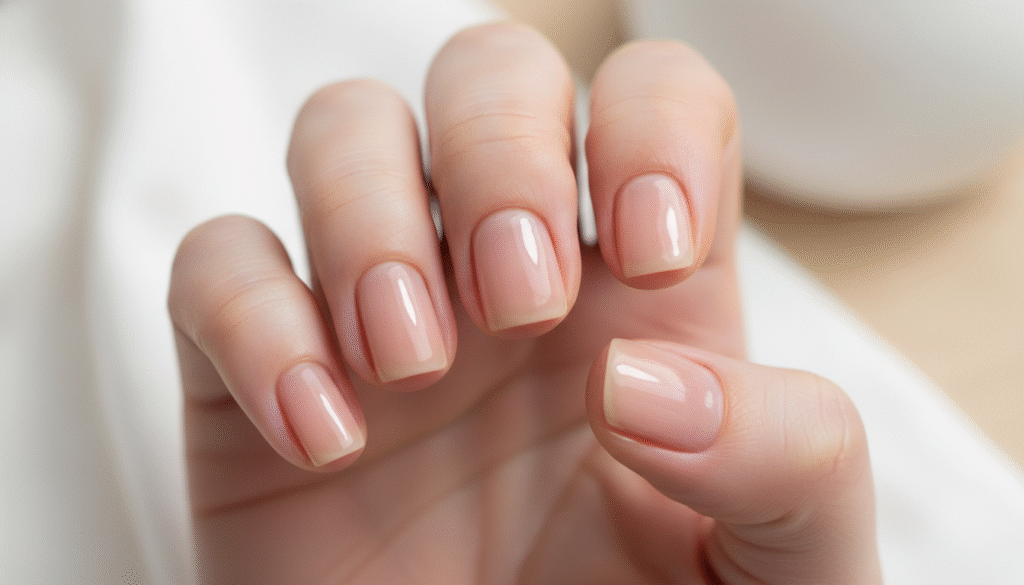 Nude Gloss Nails