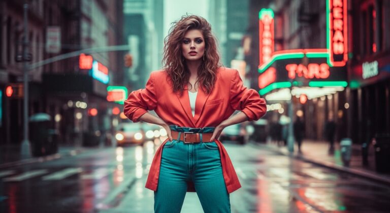 1980s fashion for women