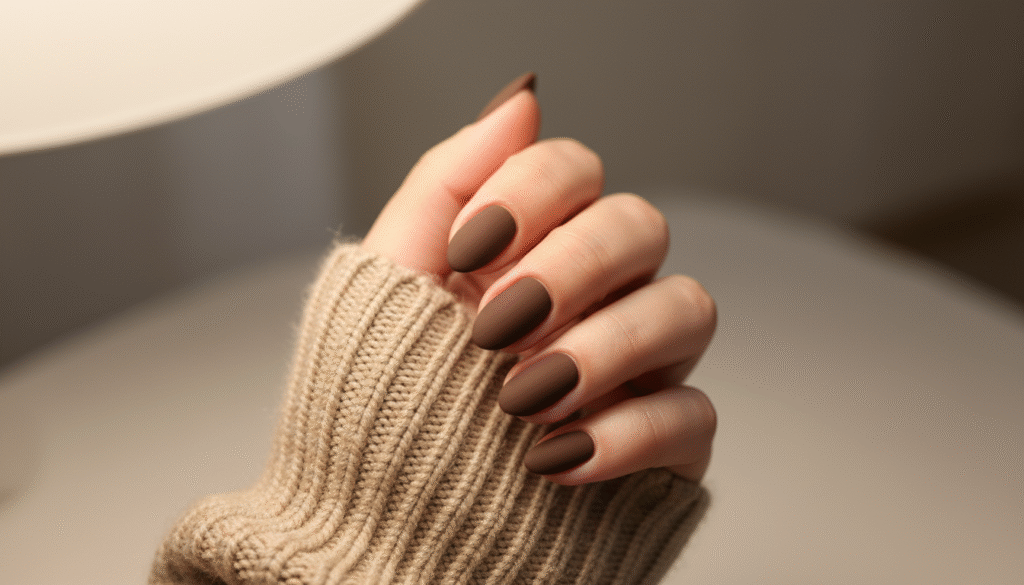 Chocolate Glazed Nails