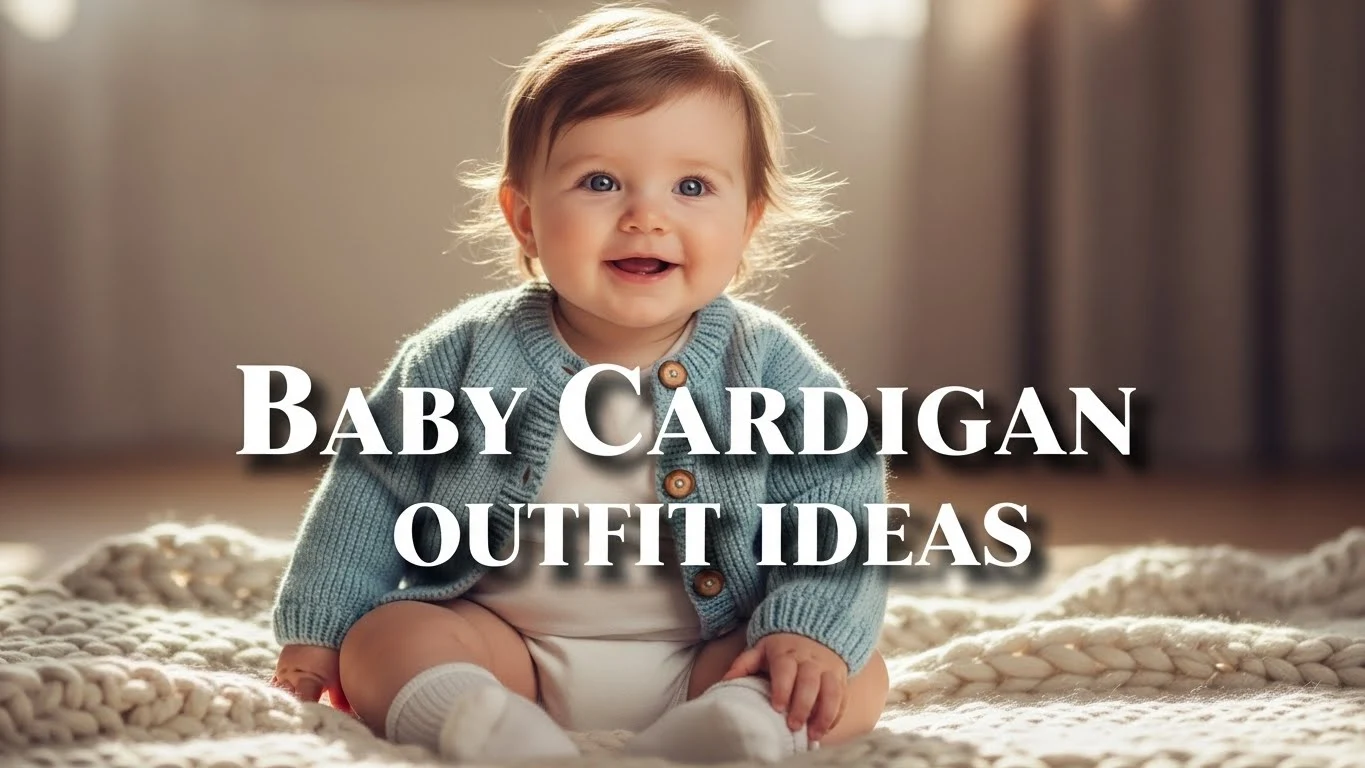 baby cardigan outfit ideas