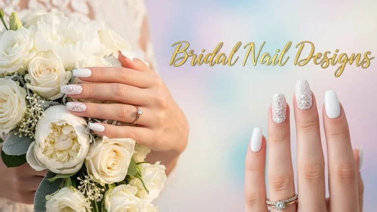 bridal nail designs