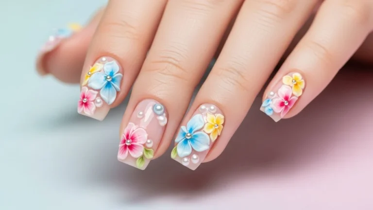 3D nail art